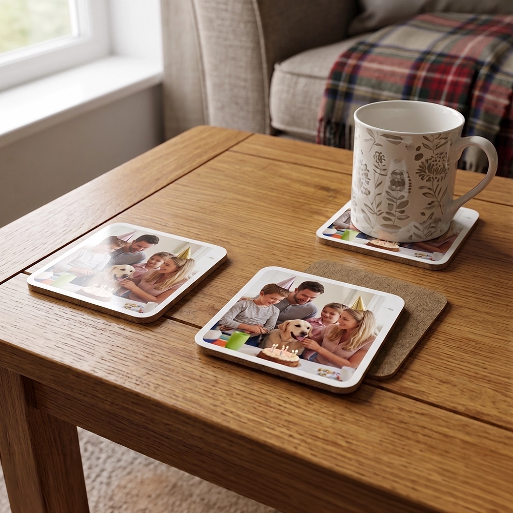 MDF Coaster (4pcs)